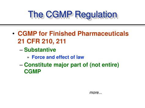 cse ppt|cgmp training presentation.